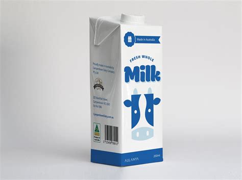 fresh milk carton packaging - nuvismedia Melbourne