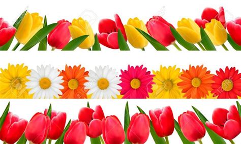 Why Spring Flower Banner Clipart Had Been So Popular Till Now? | Spring ...