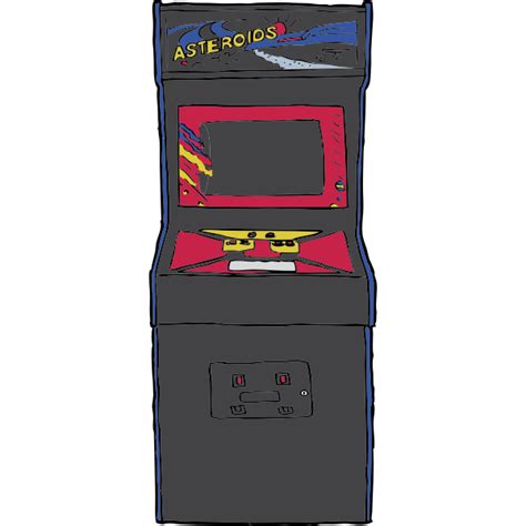 Asteroids Arcade Game | Free SVG