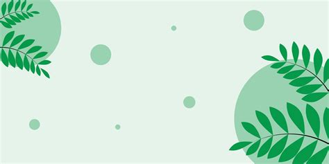 Illustration green leaves on light green background vector 10041215 ...