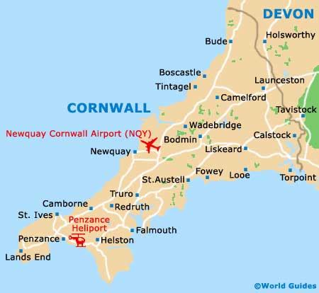 St. Ives Maps and Orientation: St. Ives, Cornwall, England