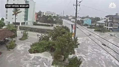 Timelapse shows devastating storm surge from Hurricane Ian in Fort ...