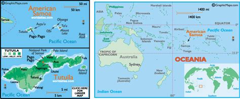 American Samoa Map - Guide of the World