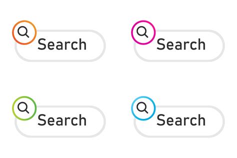 Search Button Design with Search Icon Graphic by sekitarief · Creative ...