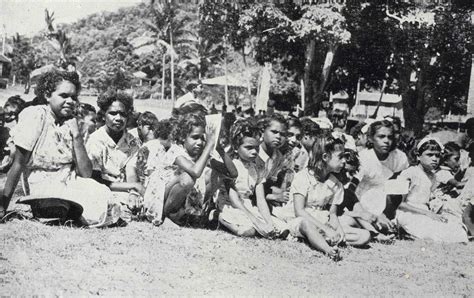 Girls from Yarrabah Aboriginal Reserve, Mulgrave Shire, 1954 ...