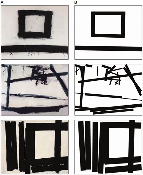 Stimuli used in the study. (A) Painting stimuli: from up to bottom ...