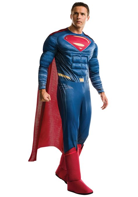 Justice League Adult Deluxe Superman Costume