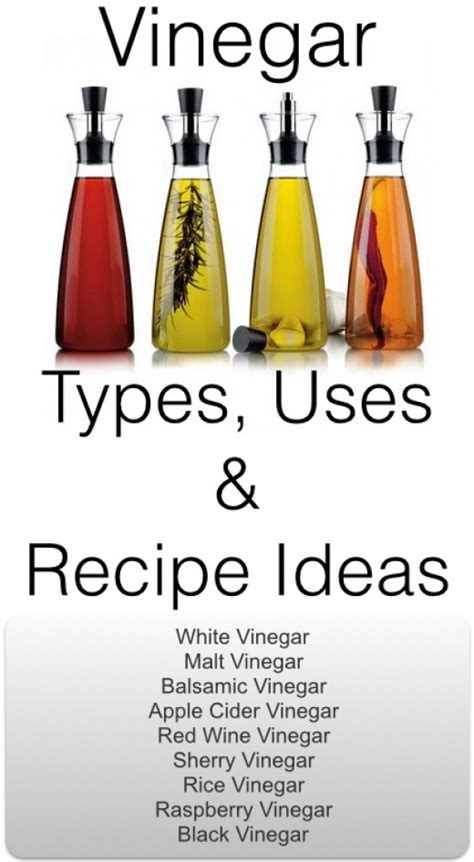 Vinegar: Types, Uses and Recipe Ideas