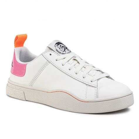 Sneakers DIESEL - S-Clever Low Lace W Y02042 P0299 H7787 White/Fluo ...