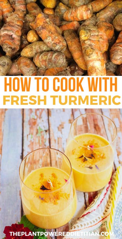 How to Cook with Fresh Turmeric Root in 2020 | Fresh turmeric root ...