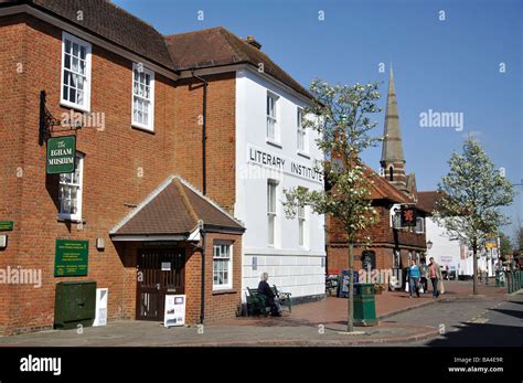 Egham High Street, Egham, Surrey, England, United Kingdom Stock Photo ...