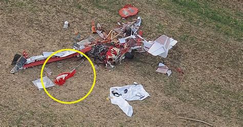 Bedfordshire plane crash: Photos of wreckage show pilot may have tried ...