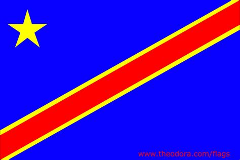 Congo Democratic Republic Flags geographic.org; Congolese flag; Flag of ...