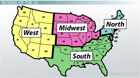 U.S. Regions History & Importance - Lesson | Study.com