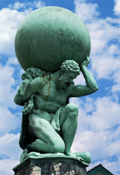 BLACK & BLUE | Atlas sculpture, Greek mythology statue, Greek statues