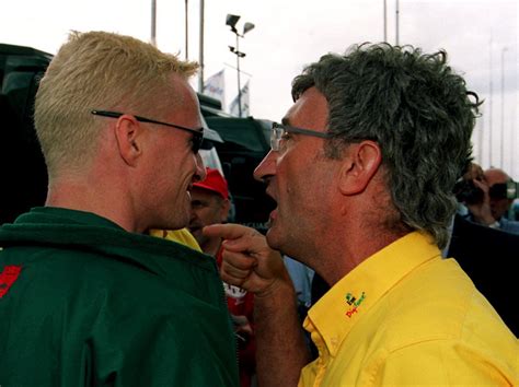 Eddie Irvine 'ponders' why he never rejoined 'wee spud' EJ | PlanetF1 ...