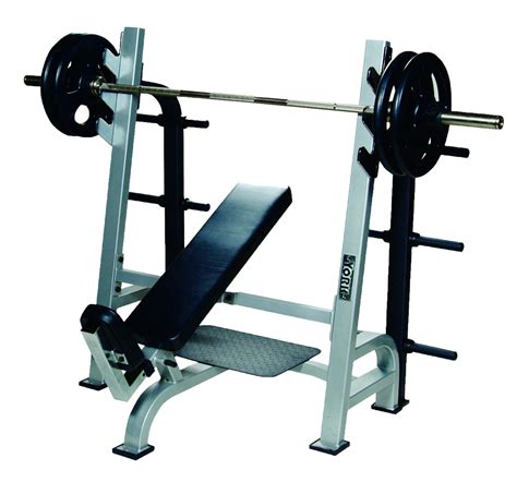 ST Olympic Incline Bench w/Gun Racks - York – Weight Room Equipment ...