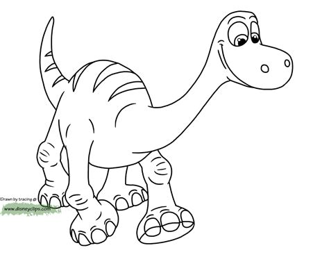 The Good Dinosaur Coloring Pages | Disneyclips.com