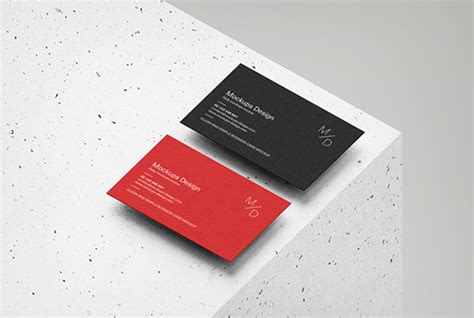 Business Card Mockup Template