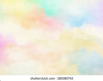 Colorful Watercolor Grunge Texture Background Soft Stock Illustration ...