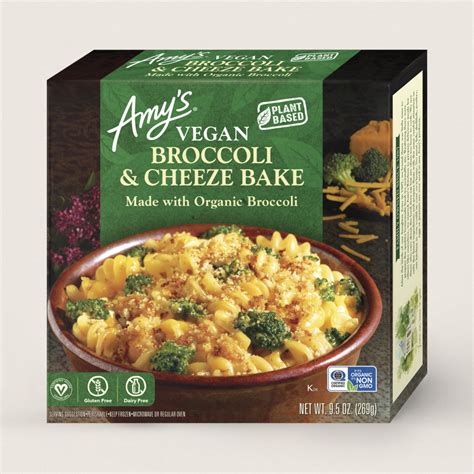 Amy’s Vegan Cheeze Meals Reviews & Info (Dairy-Free Frozen Entrees)