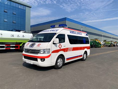 China Foton 4X2 Gasoline Patient Rescue Moitor Ambulance Car 5-7 ...