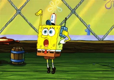 Spongebob Dancing At Krusty Krab GIF | GIFDB.com