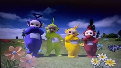 The Teletubbies Walk To The Magic Windmill With T.U.F.F. Puppy Title ...