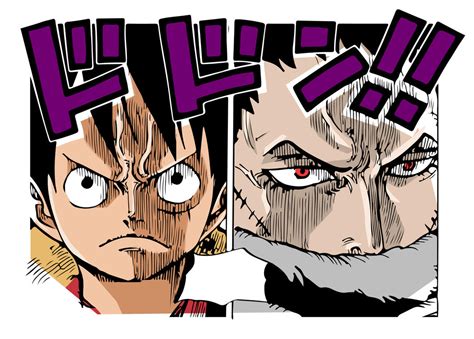 Luffy vs Katakuri! by akiakifall on DeviantArt