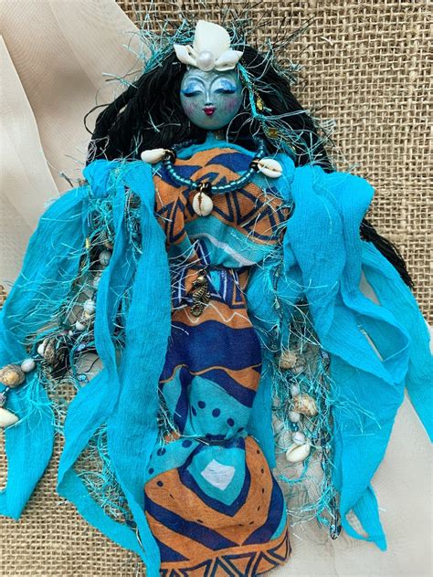 La Sirene Voodoo Altar Doll Lwa of Luck and Wealth Safe | Etsy