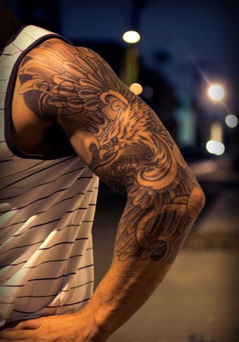 Arm Tattoos for Men Wing Design | Tattoo | Pinterest | Arm tattoo ...