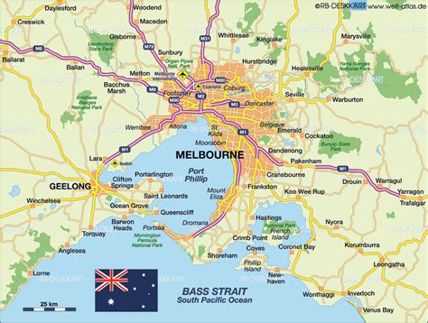 Melbourne Map