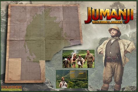 Jumanji Welcome To The Jungle Map