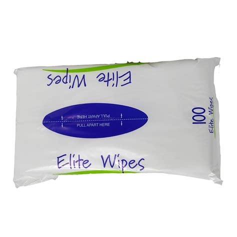 Dry Wipes - Pack 100 Wipes - hygiene4less