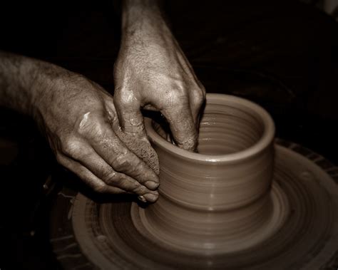 Potter's Hands Sepia 5 | The hands of Lincolnton, NC potter … | Flickr