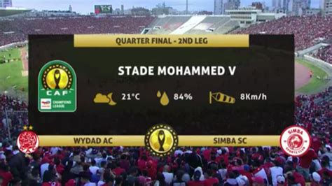 Wydad Casablanca v Simba SC | Match Highlights | CAF Champions League ...