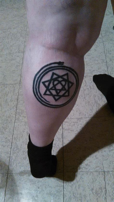 HIM logo done by Joe at Body Anthology in North Olmstead, OH : r/tattoos