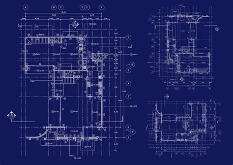 Premium Photo | Write a blueprint architecture for building