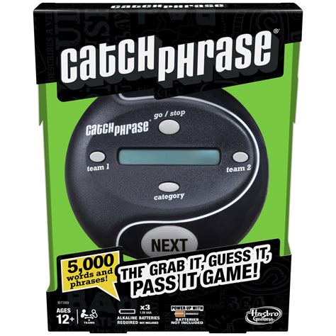 Catch Phrase Game, For 4 or More Players, 5,000 Words and Phrases ...