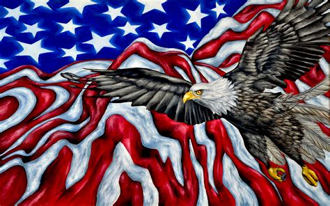 American Flag With Eagle Wallpaper (70+ images)