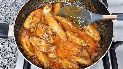 Receta de Alitas de pollo en salsa fácil y deliciosa