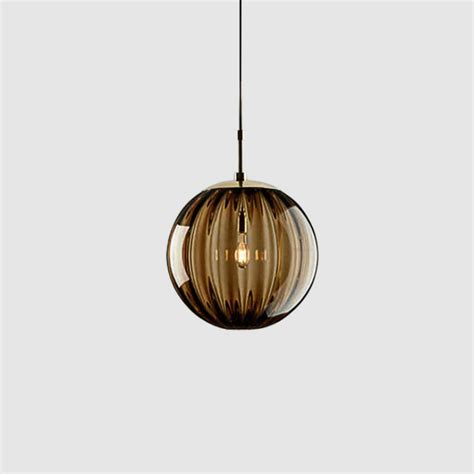 Glass Ball Colored Pendant Light - Kitchen Island Lighting