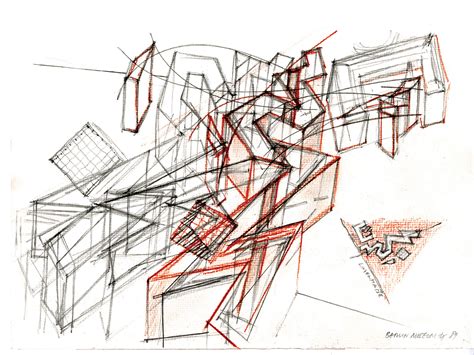 The crucible of design – sketching with Daniel Libeskind