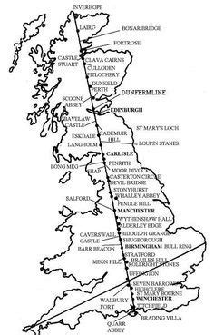 Related image | Ley lines, Map of britain, English history