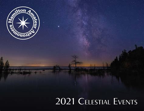 2021 Celestial Events Calendar - Hamilton Amateur AstronomersHamilton ...