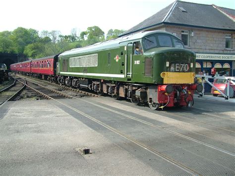 Class 46 D182 at Grosmont 10th May 2008 - British Rail Class 46 ...