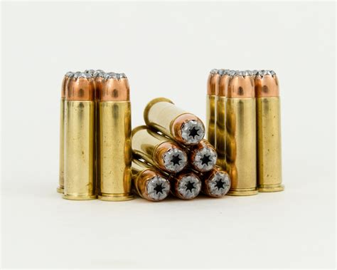 357 Magnum Hunting / Self Defense Ammunition with 158 Grain Gold ...