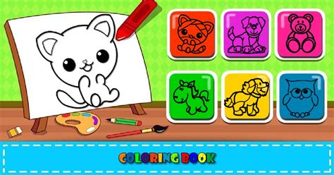 Easy Kids Coloring Game | GameArter.com