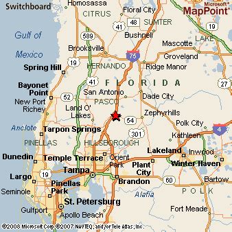 Where is Wesley Chapel, Florida? see area map & more