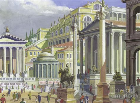 Ancient Rome Painting by Severino Baraldi - Pixels